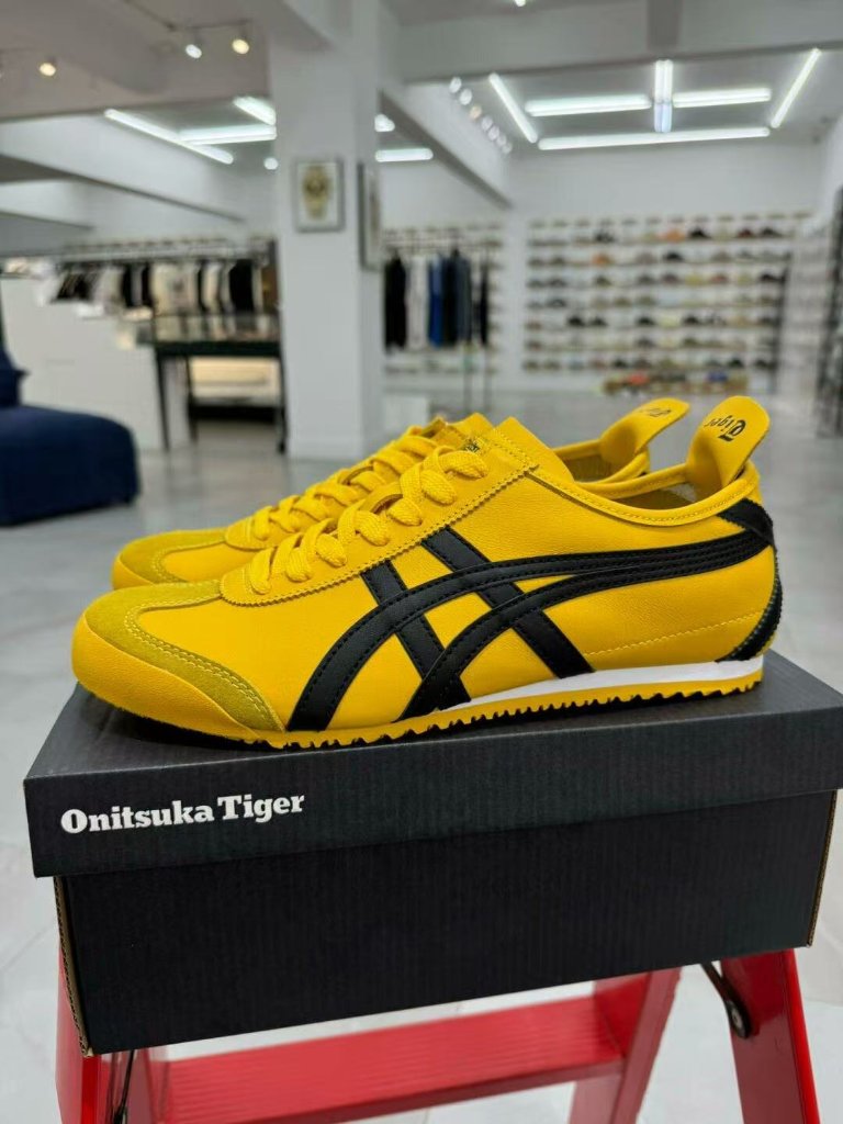 Onitsuka Tiger Mexico 66 Yellow Black Kill Bill  Brand New In Box
